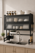 ✨ Organizador Escurridor de Platos Premium de 2 Niveles