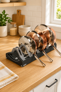 🍳 Organizador Expandible para Ollas, Sartenes y Tapas